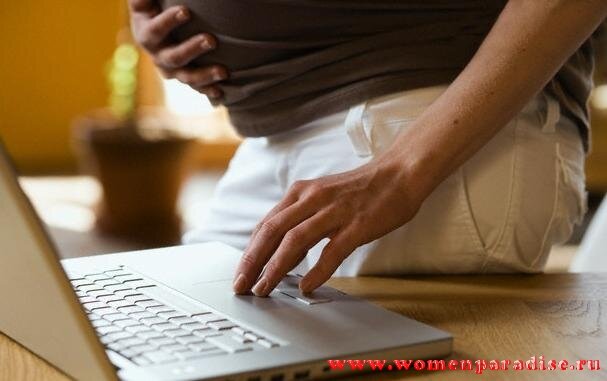 Вредное воздействие компьютера при беременности