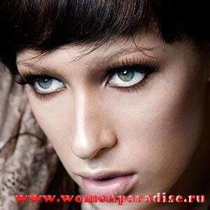 Вечерний макияж для серых глаз