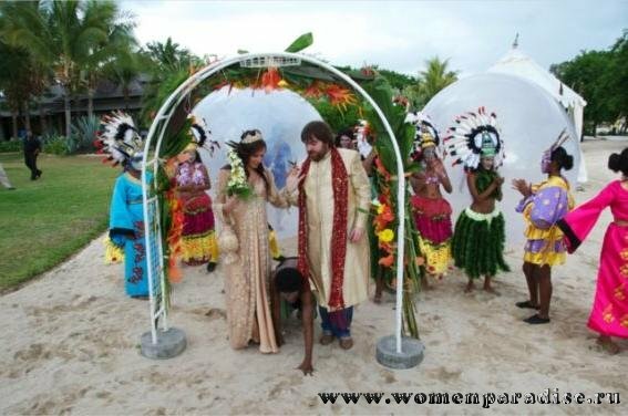 Свадьба на Маврикии